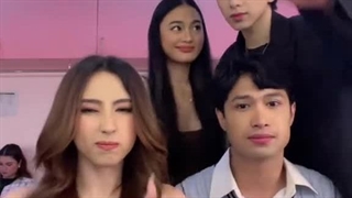 چالش با دیوید و فریا و میکا و کالیکس در پشت صحنه ی سریال جواهر بخش ای