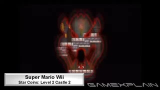 New Super Mario Bros. Wii Level 2 Castle 2 Star Coins