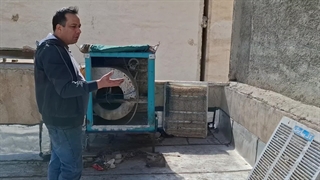 آموزش قدم به قدم سرویس کولر آبی