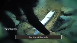 تله گذاری گردانهای قسام برای تانک های دشمن صهیونیستی در غزه