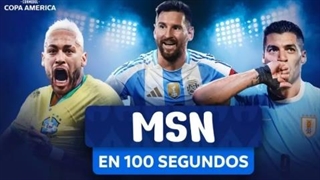 گل‌های برتر MSN در رقابت‌های کوپا آمریکا