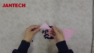 آموزش دوخت پچورک طرح شش ضلعی به روش حرفه‌ای