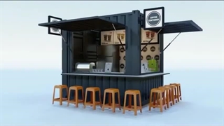 نمونه ای از کانکس فروشگاهی