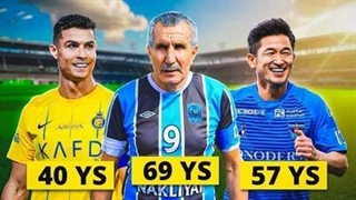 ستاره‌هایی که از رونالدو مسن‌ترند ولی هنوز می‌درخشند!