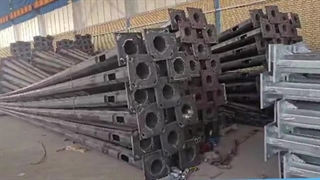 فروش پایه چراغ روشنایی هشت وجهی (آذین سازه نیاوران)