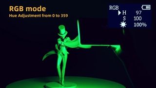 نور ثابت اولانزی LT002 ویدیو لایت آر جی بی