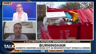 "موش به اندازه دایناسورها!" | آتش سوزی های داخلی در سراسر بیرمنگام در حالی که اعتصاب جمع آوری سطل ها ادامه دارد