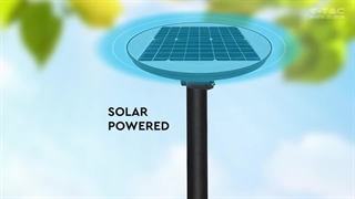 چراغ پارکی خورشیدی، روشنایی حرفه ای و مقرون به صرفه