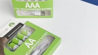 باتری نیم قلمی قابل شارژ اسمارتولز AAA