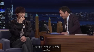 مصاحبه The Tonight Show با Jimmy Fallen از Jin عضو BTS با زیرنویس فارسی
