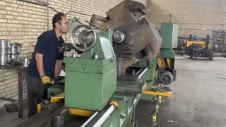 انجام خدمات سنگین تراشی در شرکت ره آوران صنعت قومس