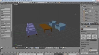 Lynda Blender Essential Training updated Jun 20.2017 - 06 Selecting pivot points
