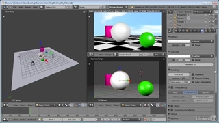 Lynda Blender Essential Training updated Jun 20.2017 - 38 Adding transparency and refractions