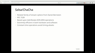 OReilly Encryption Training - 03 Stream Ciphers - 04 Details About the Salsa20 Stream Ciphers-ChaCha
