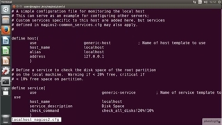 Linux Monitoring and Maintenance (LPIC-2) - 04 Monitoring Availability with Nagios - 05 Demonstration Defining Hosts