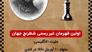 هوارد استنتون، اولین قهرمان غیر رسمی شطرنج جهان