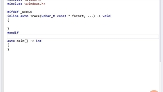 Pluralsigh Modern C Plus Plus Libraries - 01_08 Demo - TRACE