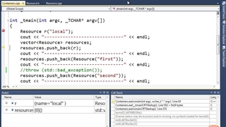 Pluralsight C Plus Plus Advanced Topics - 03_04. Demo vector