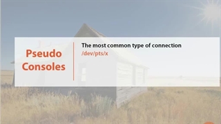 Pluralsight Linux Command Line Interface CLI Fundamentals - 02_03-Introducing Pseudo Consoles
