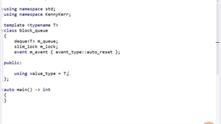 Pluralsight Modern C Plus Plus Concurrency - 04_02  Auto-Reset Events