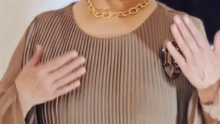 پیراهن زنانه بالاتنه پلیسه حریر