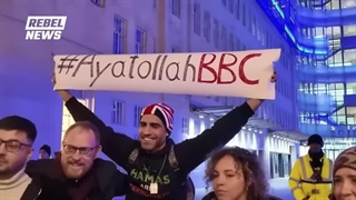 معترضان به دلیل رسوایی حماس خواستار تعلیق هزینه مجوز بی بی سی شدند