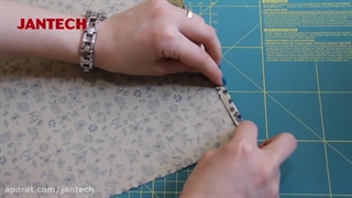آموزش ساخت جا‌دستمال پارچه‌ای