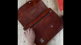 معرفی و آنباکس کیف اداری چرم طبیعی اسپرت مدل LB518 از برند چرم آتریس