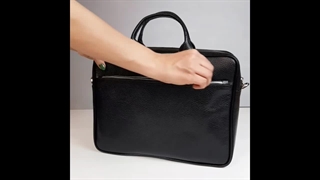 معرفی و آنباکس کیف اداری چرم طبیعی مدل LB519 از برند چرم آتریس