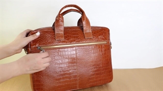 معرفی و آنباکس کیف اداری چرم طبیعی اسپرت مدل LB505 از برند چرم آتریس