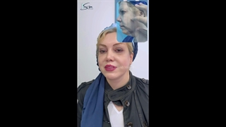 شد الوجه والرقبة الفائق لامرأة تبلغ من العمر 53 عامًا