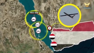 گزارش المنار لبنان از هدف قراردادن ناو هری ترومن آمریکا توسط انصارالله یمن