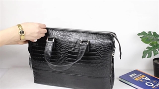 معرفی و آنباکس کیف اداری چرم طبیعی مدل LB507 از برند چرم آتریس