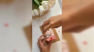 کاردستی ساده برای تولد دوستت درست کن