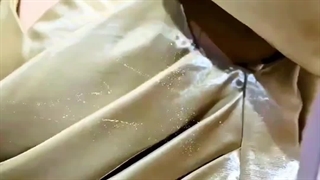 خرید پیراهن عروسکی ساتن تافته مجلسی دخترانه