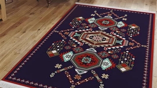 فرش مخمل نادی طرح سنتی کد o170