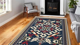 فرش مخمل نادی طرح سنتی کد o171