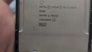 CPU intell 8280 : سرورتیک‌ سی پی یو سرور hp