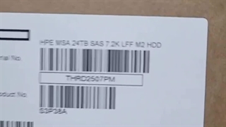 Hpe msa 24 tb sas 7.2 k :سرورتیک