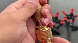 کارواش سر شلنگی برنجی دو تکه