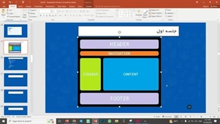 هدر و فوتر در سایت کجاست - ساختار کد html