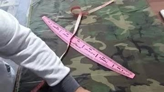 قسمت اول شلوار شیش جیب  بدون الگو