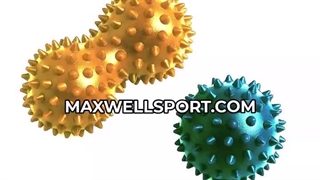 توپ ماساژ خاردار یک ابزار مفید برای کاهش گرفتگی