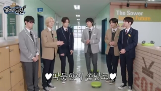 برنامه‌ی Run Jin قسمت 32 با حضور یونجون و تهیون از TxT، جی و جونگوون از Enhypen و دونگپیو با زیرنویس فارسی