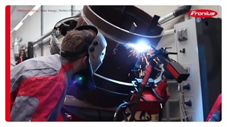 دوره اموزشی و بررسی عملکرد دستگاه جوش اتوماتیک فرونیوس - Flextrack