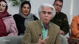 خواننده ای که اهنگ باز الهه ناز را از بنان بهتر اجرا کرد بهرام گودرزی در کنار دکتر حمید مهدوی مجری کاشت ریش