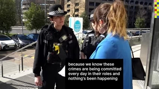 دستگیری شهروندان توسط مدیر اجرایی شرکت آب تیمز | ریدینگ، انگلستان | ۱۸ مارس ۲۰۲۵ | شبکه دستگیری شهروندان