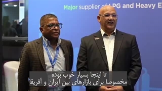 نگاهی به حضور مسئولان داخلی و خارجی و هیات‌های بازرگانی در غرفه هلدینگ خلیج فارس