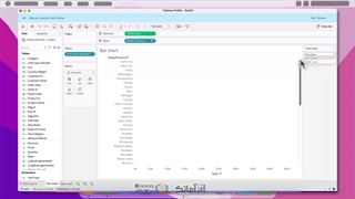 آموزش پیشرفته Tableauجلسه ۴۱: Change Chart with Parameter