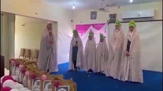 برگزاری جشن تکلیف برای دانش آموزان دختر و پسر مجتمع آموزشی ایرانیان کراچی